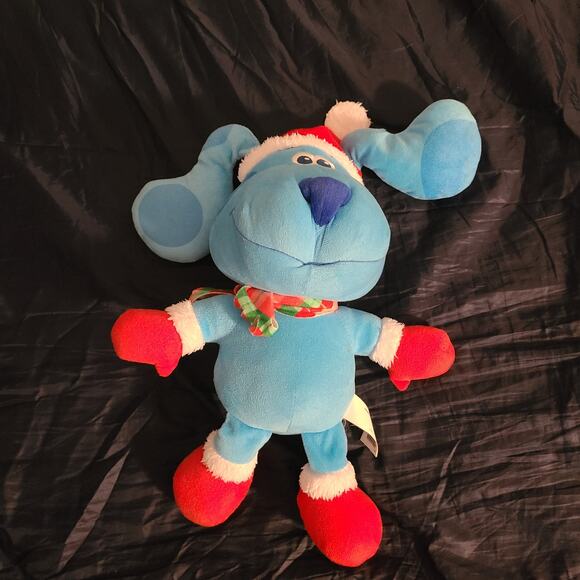 Blue's Clues & You! Holiday Blue, 15-Inch Large Plush, Stuffed Animal, Blue Dog - Picture 1 of 3
